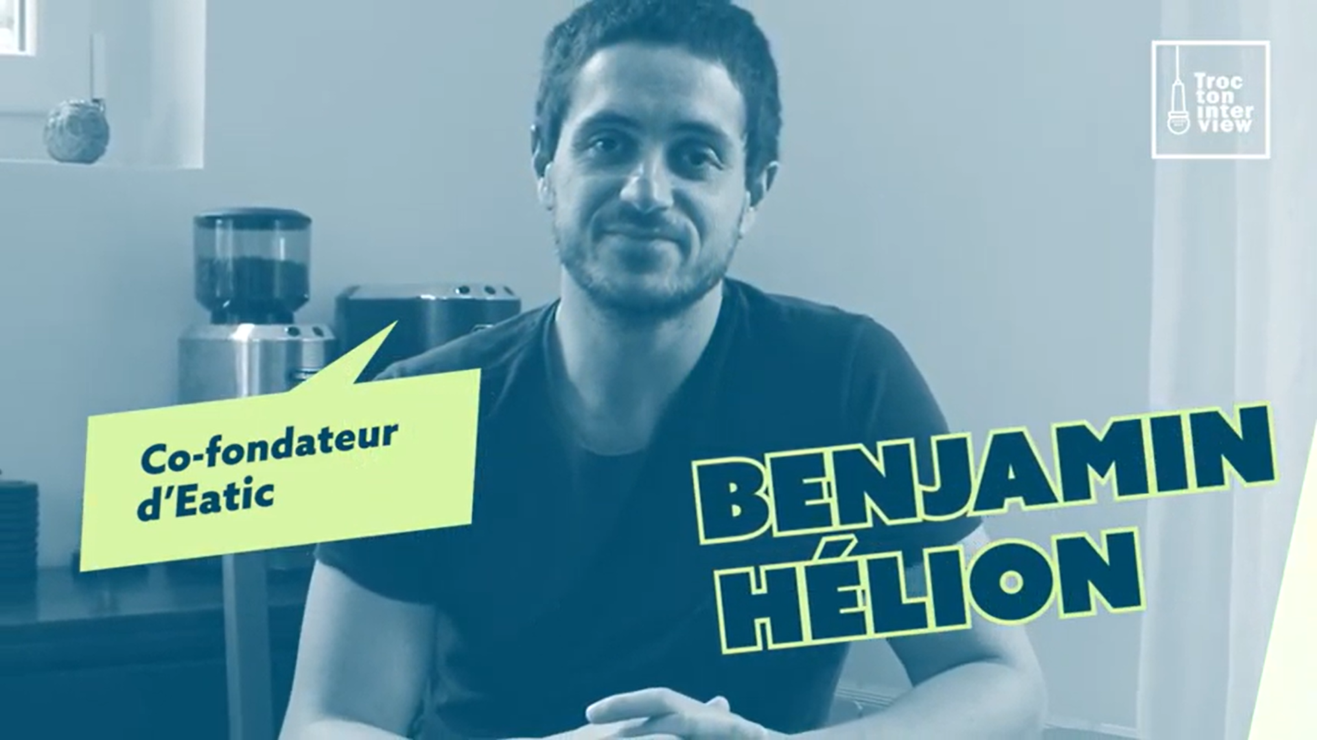 Benjamin Hélion – Eatic – Repas veggie et éthique